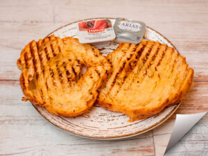 Croissant a la plancha