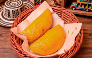 Empanada de carne colombiana