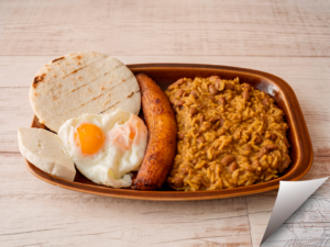 Alt="Plato tipico colomiano para desayunar"