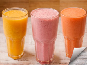 Jugos de fruta natural